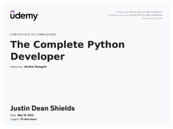Click to see certification